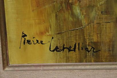Pierre LETELLIER (1928-2000), Les fleurs...