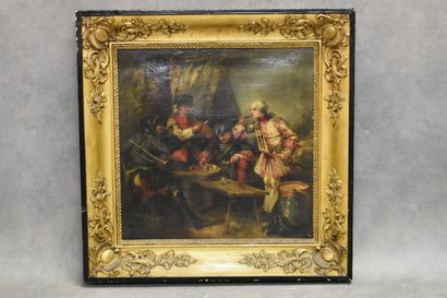 Déjeuner de soldat
École du XIXe siècle,...