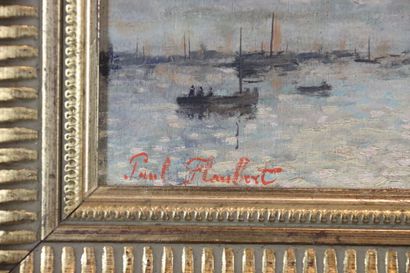 Paul FLAUBERT (1928-1994), View of the Thames,...