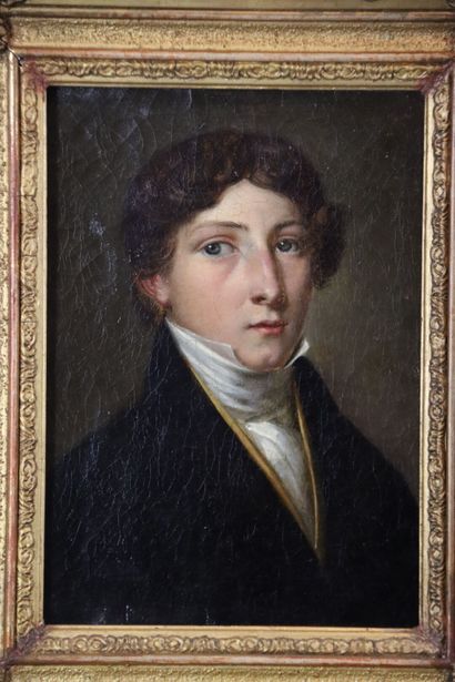 French school of the 19th century, Portrait...