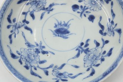 Chine -Compagnie des indes 
Suite of 4 cups...