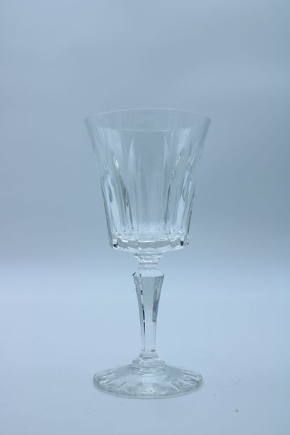 SEVRES. Crystal service including: a pitcher,...
