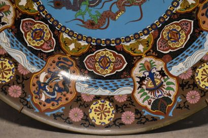 Plat au dragon. 
CHINA. Important dish in...