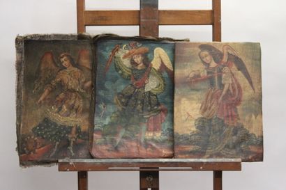 CUZCO 
École du XVIIIe siècle, dans la manière...