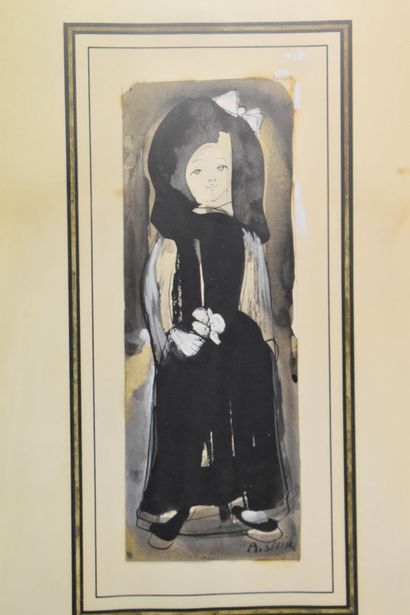 Amine SFEIR (1932-2002). Children in traditional...