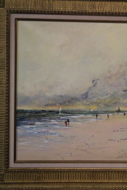 La marée basse 
René Jacques LERNON (1921)...