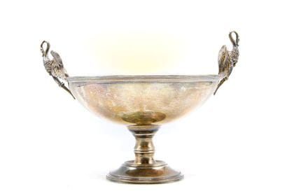 Coupe en argent 925 à prises en forme de...