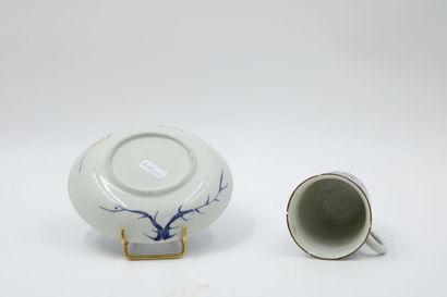 Chine -Compagnie des indes 
Suite of 4 cups...