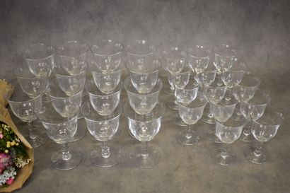 DAUM France. Part of crystal service including:...