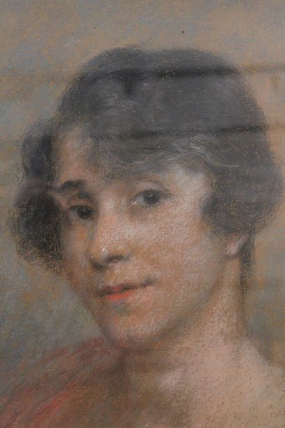 Pierre CARRIER-BELLEUSE (1851-1932/33). Portrait...