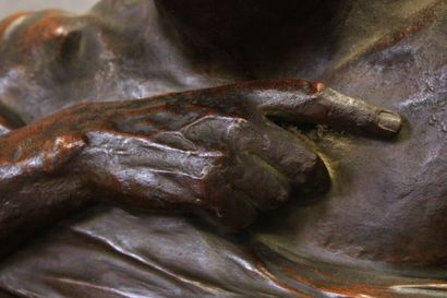 Ugo CIPRIANI (1887-1960)
L'achet, terracotta...