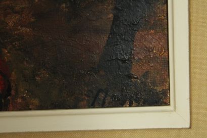 MASSON (XXth century), Landscape, oil on...