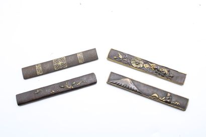 JAPON
Meeting of four objects of lettered...