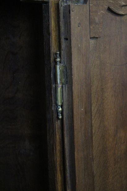 Régence
Horloge de parquet en chêne mouluré...