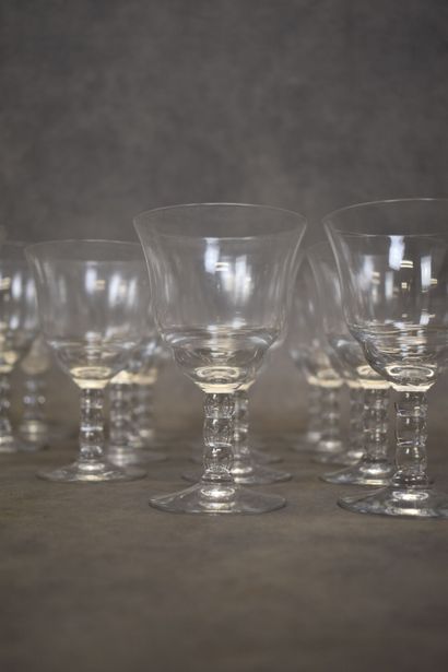 DAUM France. Part of crystal service including:...