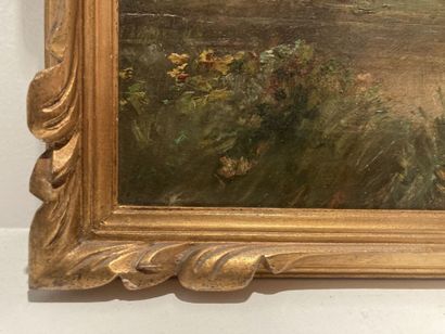 René TENER (1846-1925) The breeze in the...