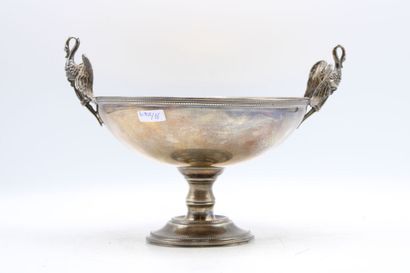 Coupe en argent 925 à prises en forme de...