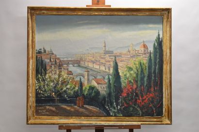 Vue de Florence
MARROT(XXth century), View...