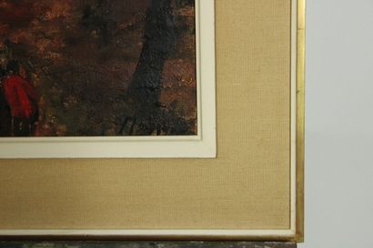 MASSON (XXth century), Landscape, oil on...