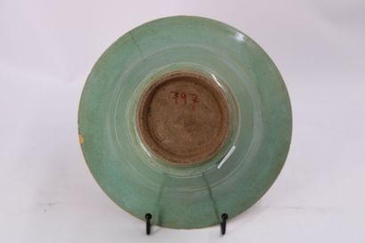 Vase tulipe
CHINA. Ceramic tulip vase decorated...