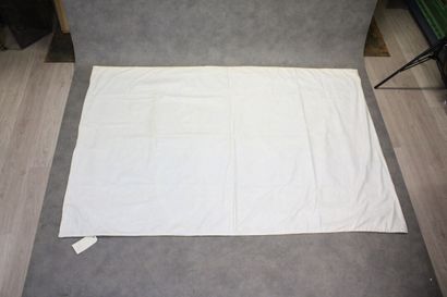 Mechanical tapestry, sign in bottom has right...