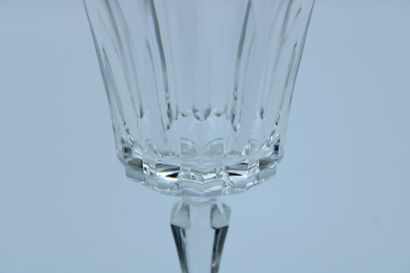SEVRES. Crystal service including: a pitcher,...