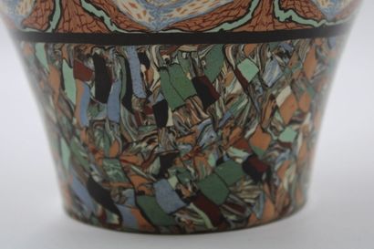 GERBINO
(attributed to ) Polychrome ceramic...
