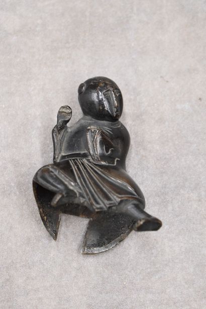 CHINA. Bronze incense burner representing...