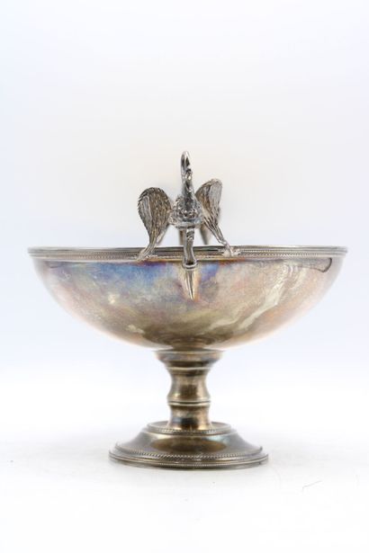 Coupe en argent 925 à prises en forme de...