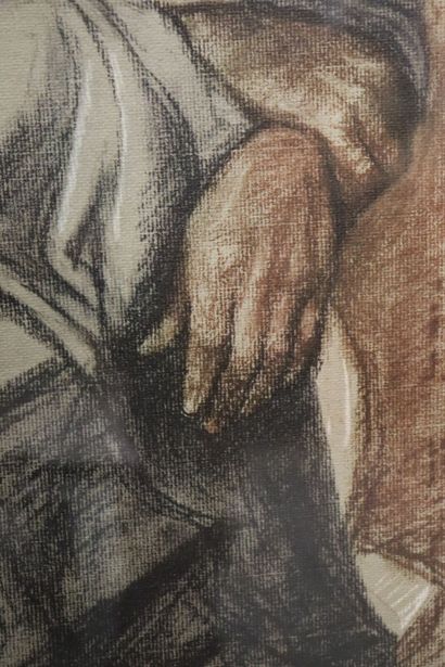 Francisco ZUÑIGA (1912-1998), Kneeling woman,...