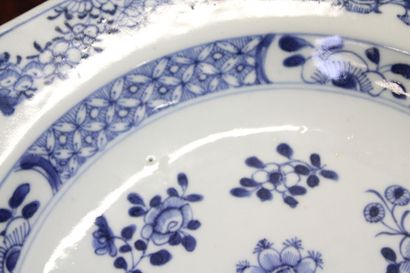 CHINE - Compagnie des Indes 
Suite of 4 flat...