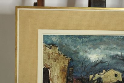 MASSON (XXth century), Landscape, oil on...