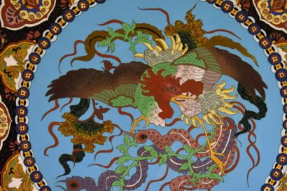 Plat au dragon. 
CHINA. Important dish in...