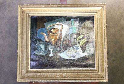 Nature Morte à la théière et aux fruits
Cubist...