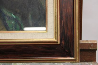 Louis FORTUNEY (1875-1951). Portrait of an...