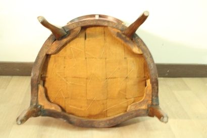 Ensemble de quatre fauteuils cabriolets en...