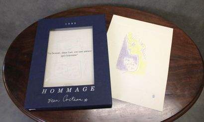 COCTEAU 
Tribute to Jean Cocteau. Box of...
