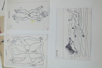 Ruytchi SOUZOUKI (1902-1985) Collection of...