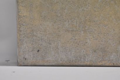 Simon CALLERY (1960), White monochrome, mixed...