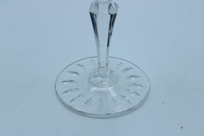 SEVRES. Crystal service including: a pitcher,...