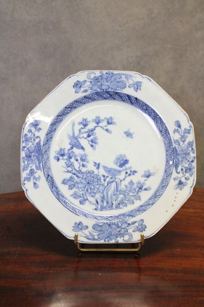CHINE - Compagnie des Indes 
Suite of 4 flat...