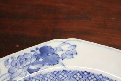 CHINE - Compagnie des Indes 
Suite of 4 flat...