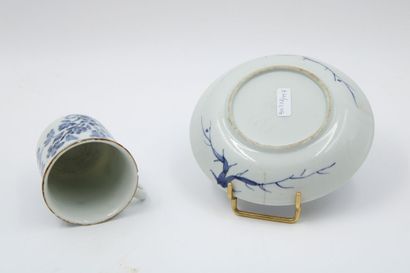 Chine -Compagnie des indes 
Suite of 4 cups...