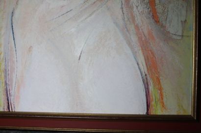 Femme
Michel SANZIANU (1944) Woman, oil on...