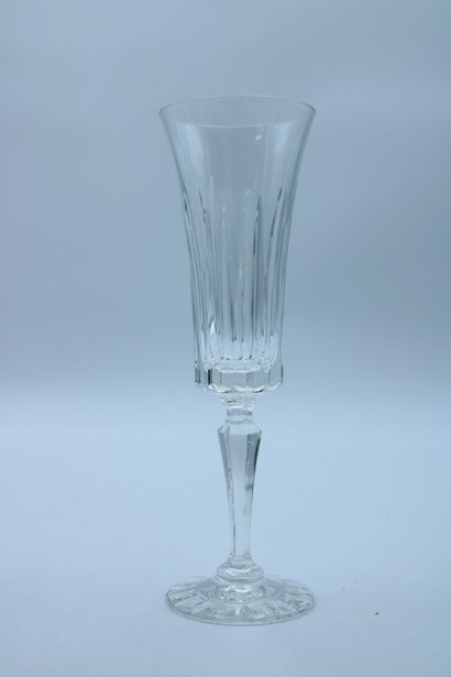 SEVRES. Crystal service including: a pitcher,...