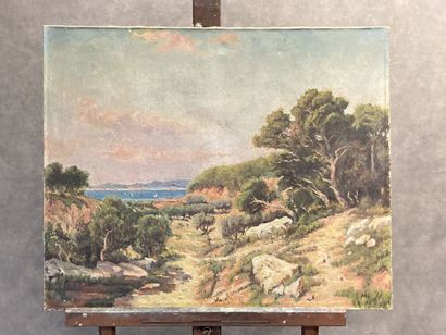 20th century French school, Sausset les Pins,...