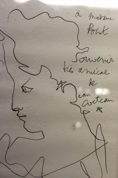 COCTEAU 
Jean COCTEAU (1889-1963) Portrait...
