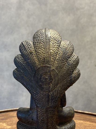 CHINE - ASIE 
Buddha in bronze. Height :...