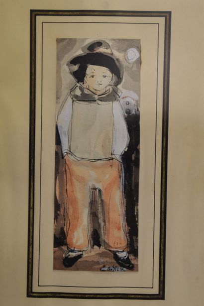 Amine SFEIR (1932-2002). Children in traditional...