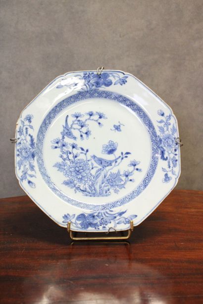 CHINE - Compagnie des Indes 
Suite of 4 flat...
